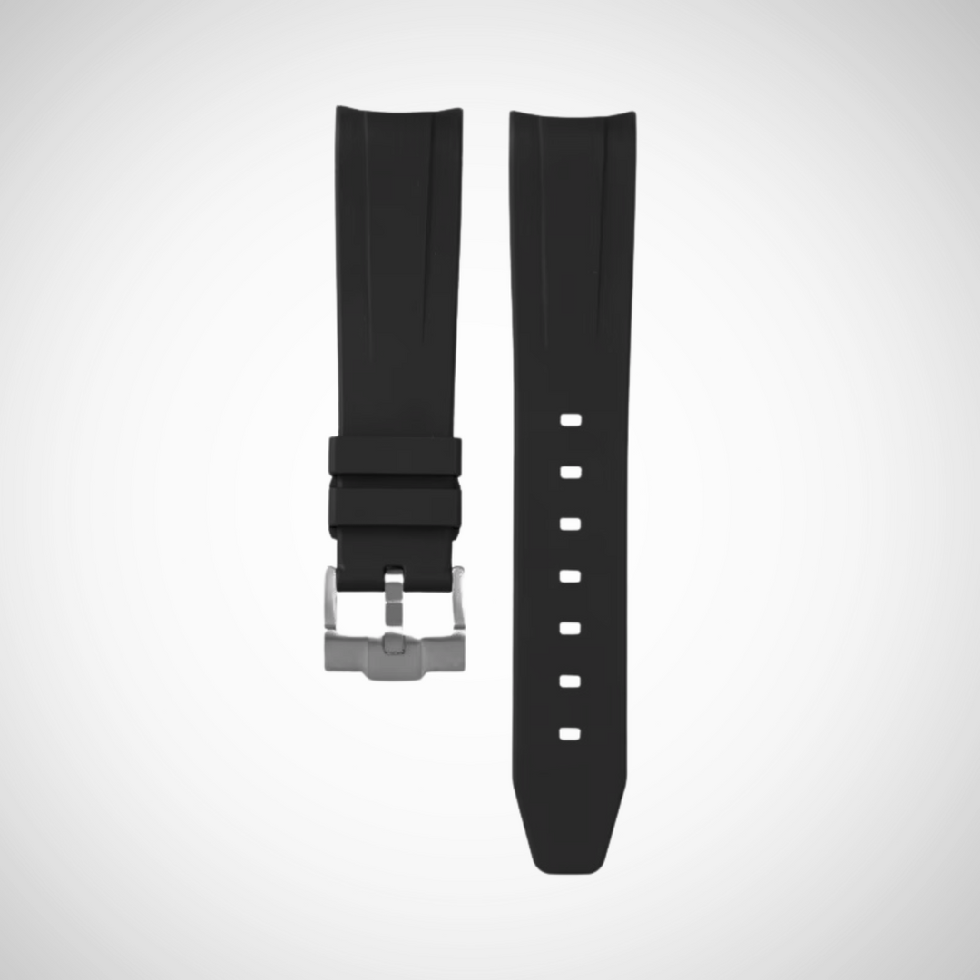 FKM Rubber 20mm Curved Strap